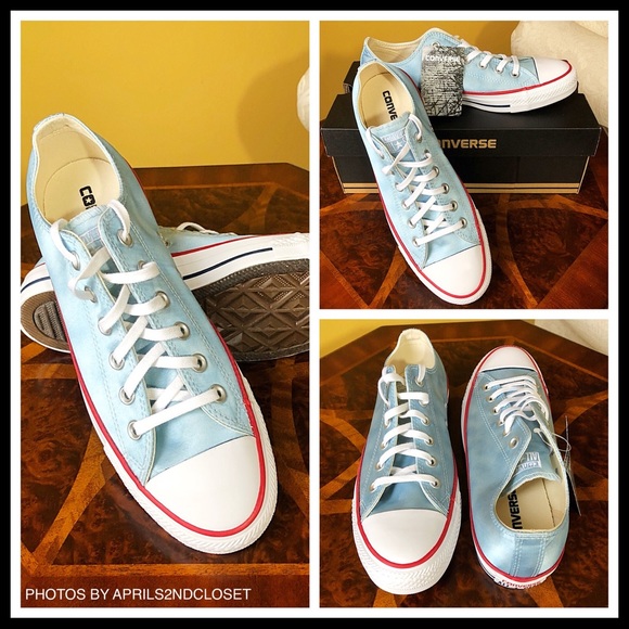 CONVERSE SNEAKERS SATEEN SHEEN LO OX OXFORDS - Picture 7 of 8